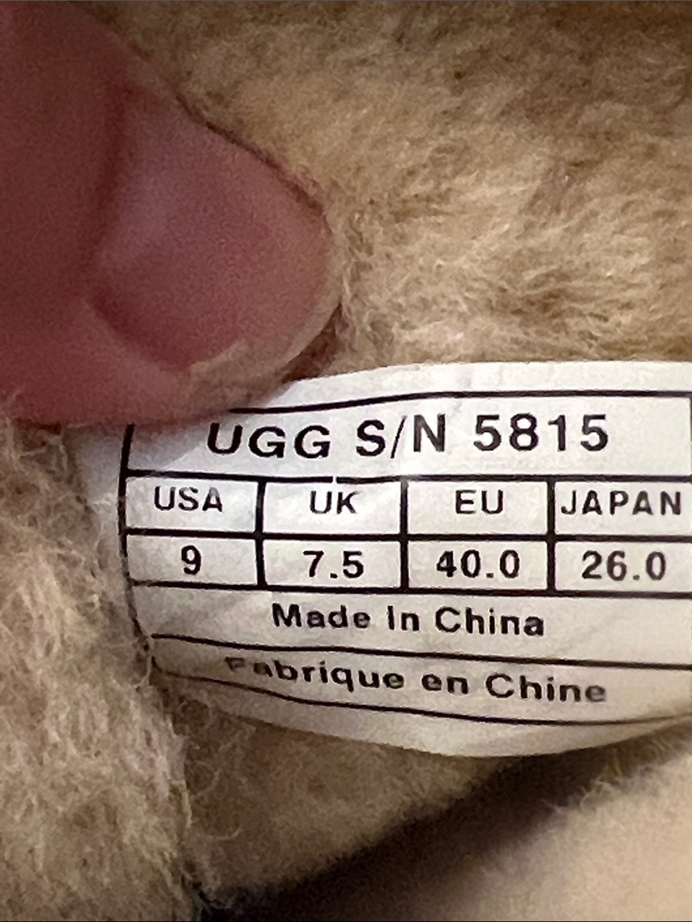 Ugg Classic Tall Shearling-Lined Suede Boots - Chestnut sz 9 - Picture 11 of 14